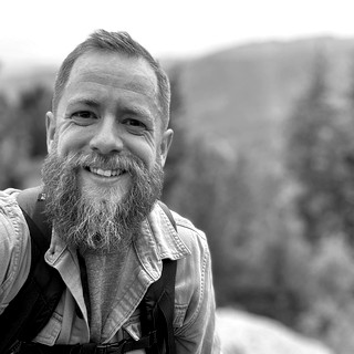 Greg Smith in the Pacific Northwest backcountry